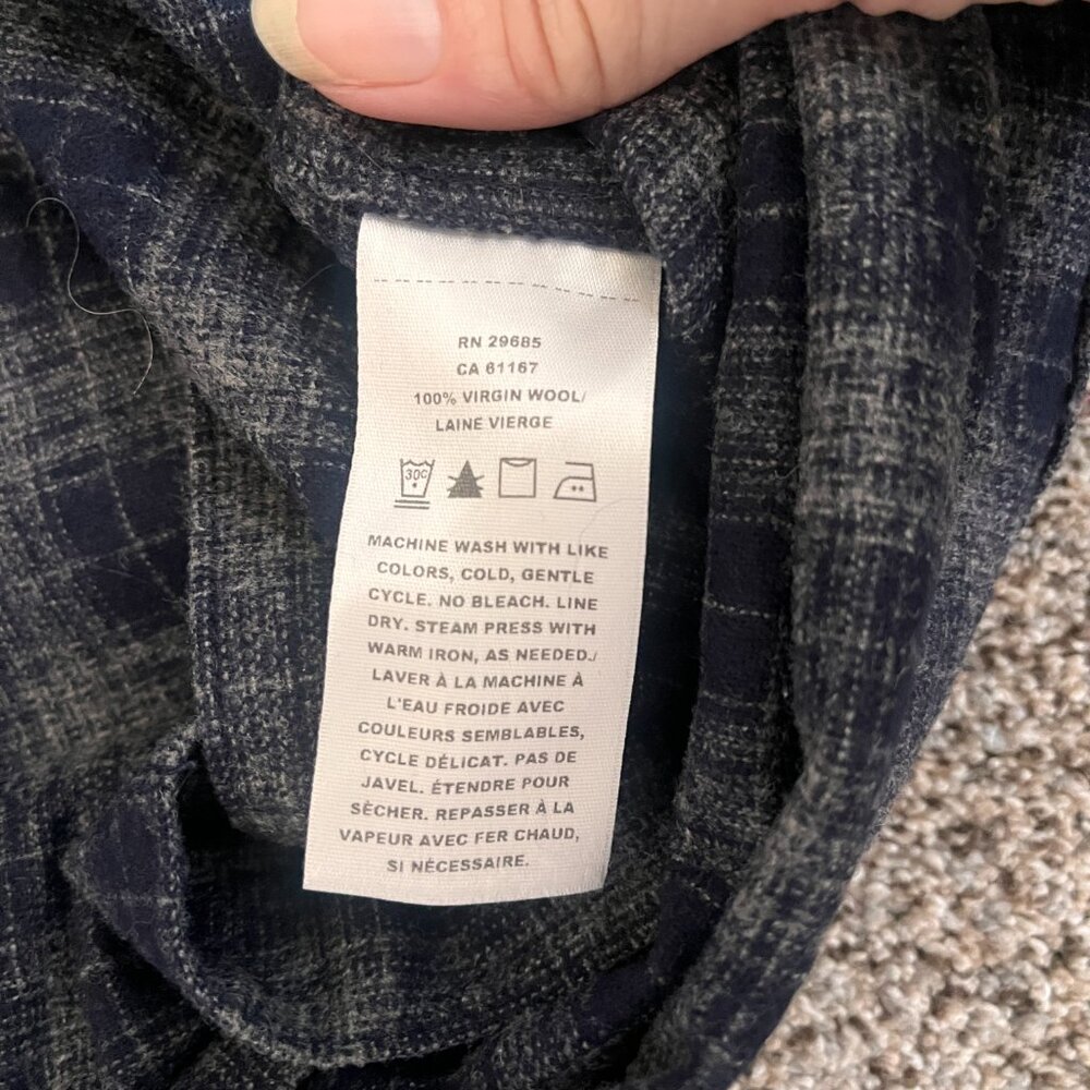 Pendleton 100% Virgin Wool Button-Down Lodge Shir… - image 5